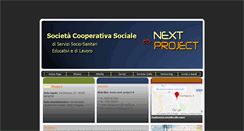 Desktop Screenshot of next-project.it
